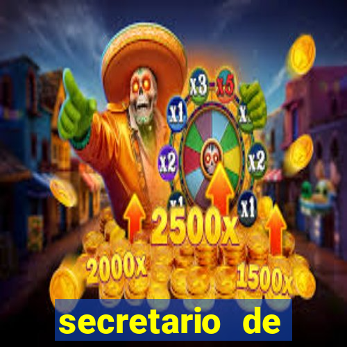 secretario de esporte salario